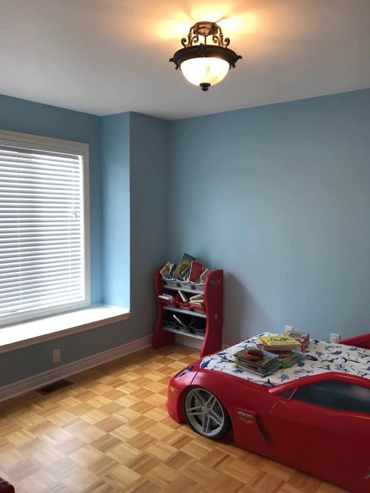 Blue Bedroom Painting